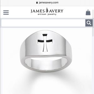 James Avery Cross Ring